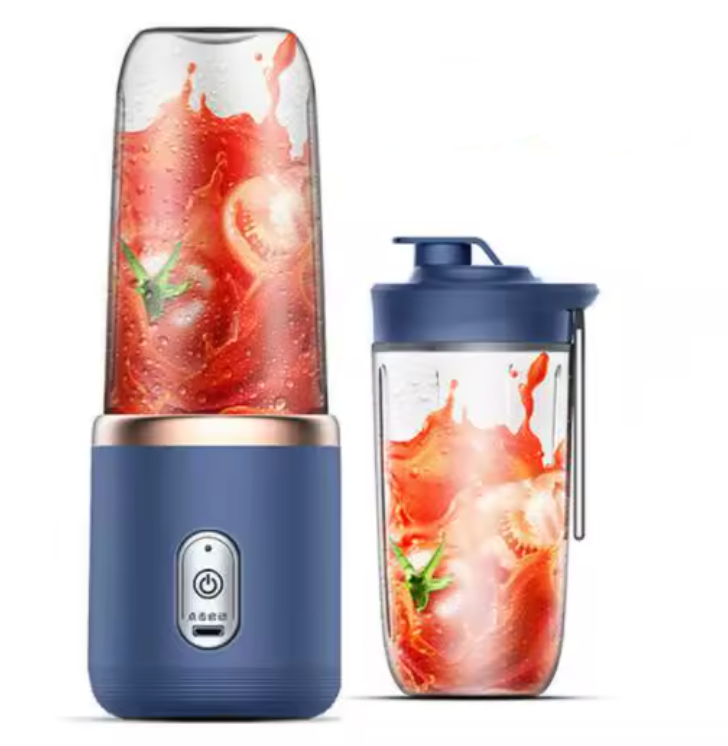 Blender Portable Électrique 6 Lames – Mixeur USB Rechargeable pour Jus, Smoothies & Shakes