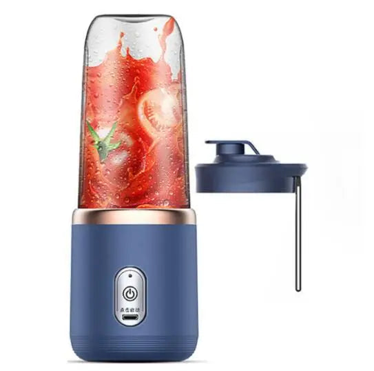 Blender Portable Électrique 6 Lames – Mixeur USB Rechargeable pour Jus, Smoothies & Shakes